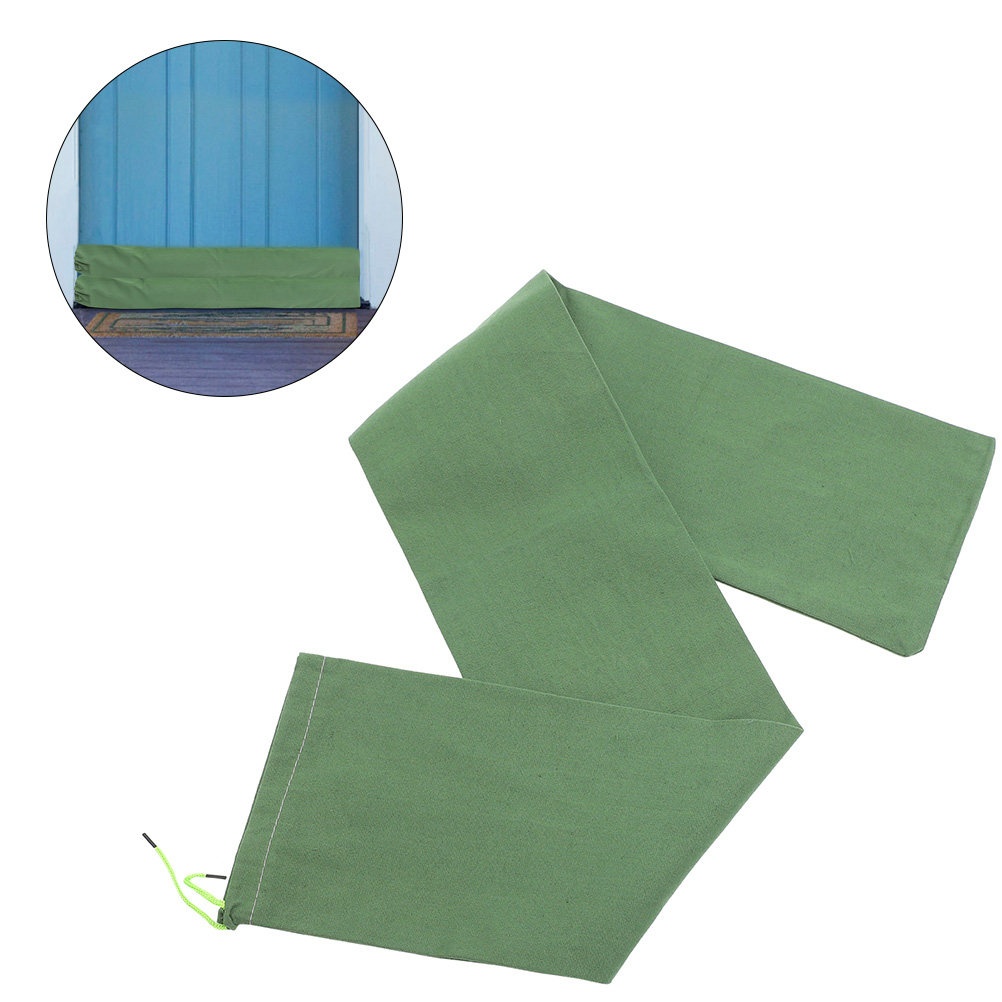 Flood Barrier Bag - ถุงทรายกันน้ำท่วม 2 ชิ้น ใช้ซ้ำได้ ผ้าแคนวาสยาว ถุงทรายกันน้ำท่วมสำหรับบ้านและโรงรถ