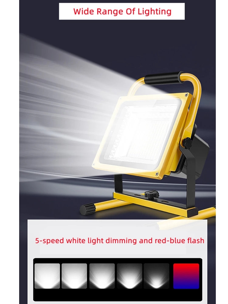 ไฟสปอตไลท์ LED ชาร์จไฟได้ แสงส - Power Outage Light บทวิจารณ์และราคา