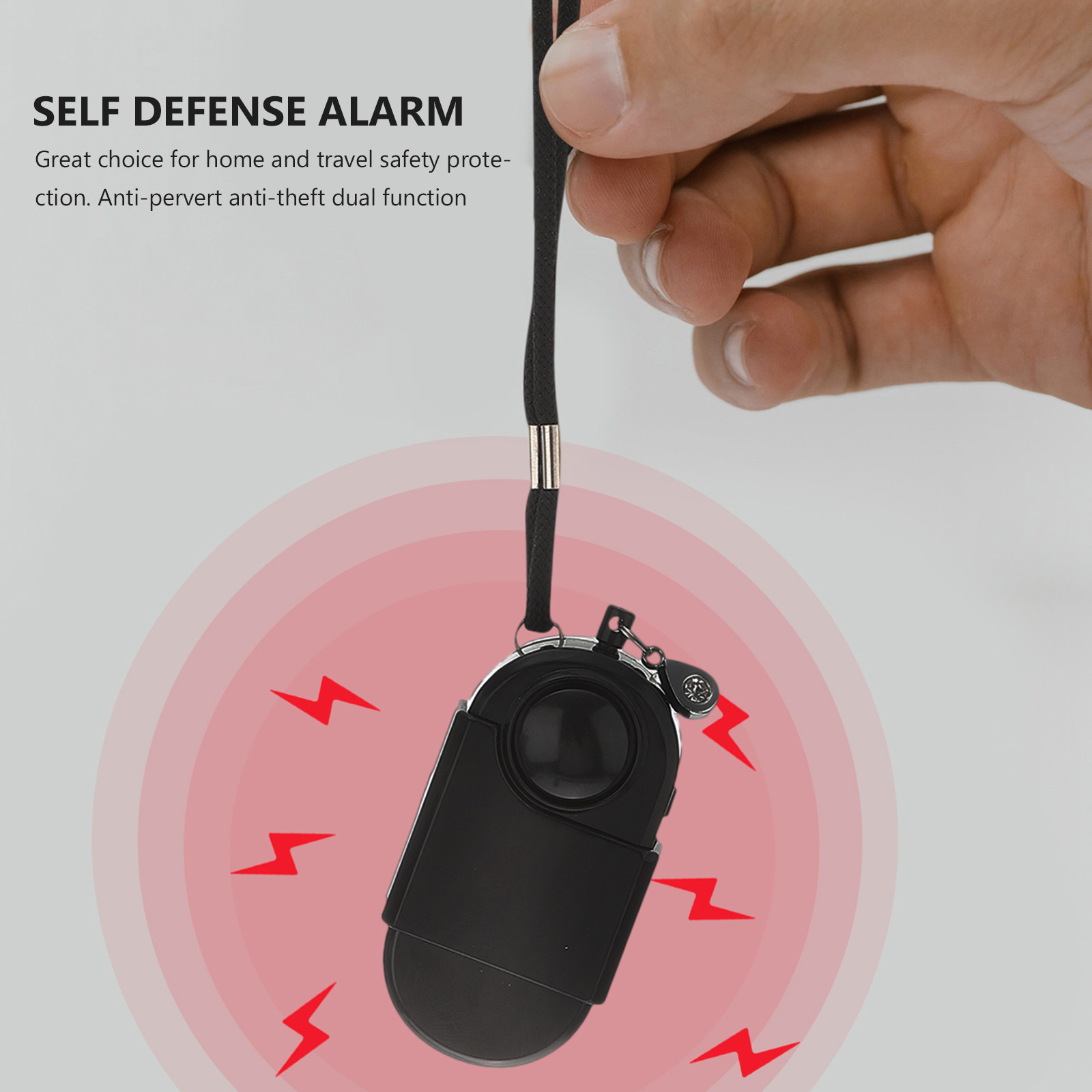 พวงกุญแจสัญญาณเตือนภัยส่วนบุคค - Personal Alarm Keychain บทวิจารณ์และราคา